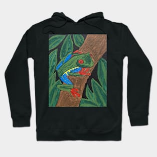 Red-eyed Tree Frog Hoodie